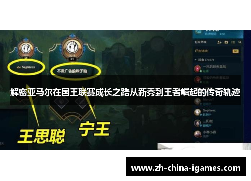 解密亚马尔在国王联赛成长之路从新秀到王者崛起的传奇轨迹 解密亚马尔在国王联赛成长之路从新秀到王者崛起的传奇轨迹